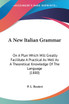 A New Italian Grammar