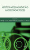 Aspects of Modern Monetary and Macroeconomic Policies