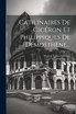 Catilinaires De Cicéron Et Philippiques De Démosthène...