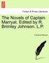 The Novels of Captain Marryat. Edited by R. Brimley Johnson. L.P.