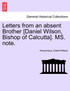 Letters from an absent Brother [Daniel Wilson, Bishop of Calcutta]. MS. note.