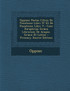 Oppiani Poetae Cilicis De Venatione Libri IV Et De Piscatione Libri V.