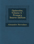 Opúsculos, Volume 6
