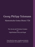 Georg Philipp Telemann Harmonischer Gottes-Dienst 1726