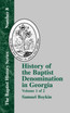 History of the Baptist Denomination in Georgia - Vol. 1