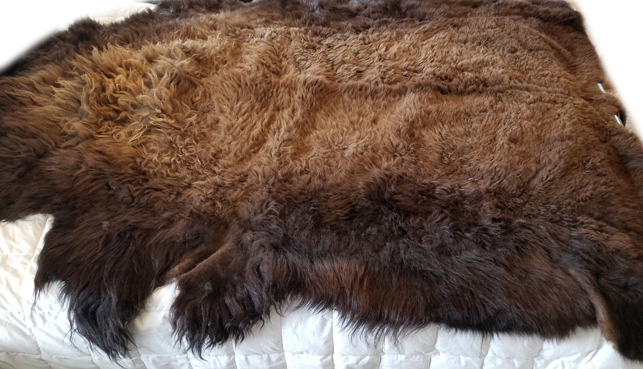 Premium large buffalo rug