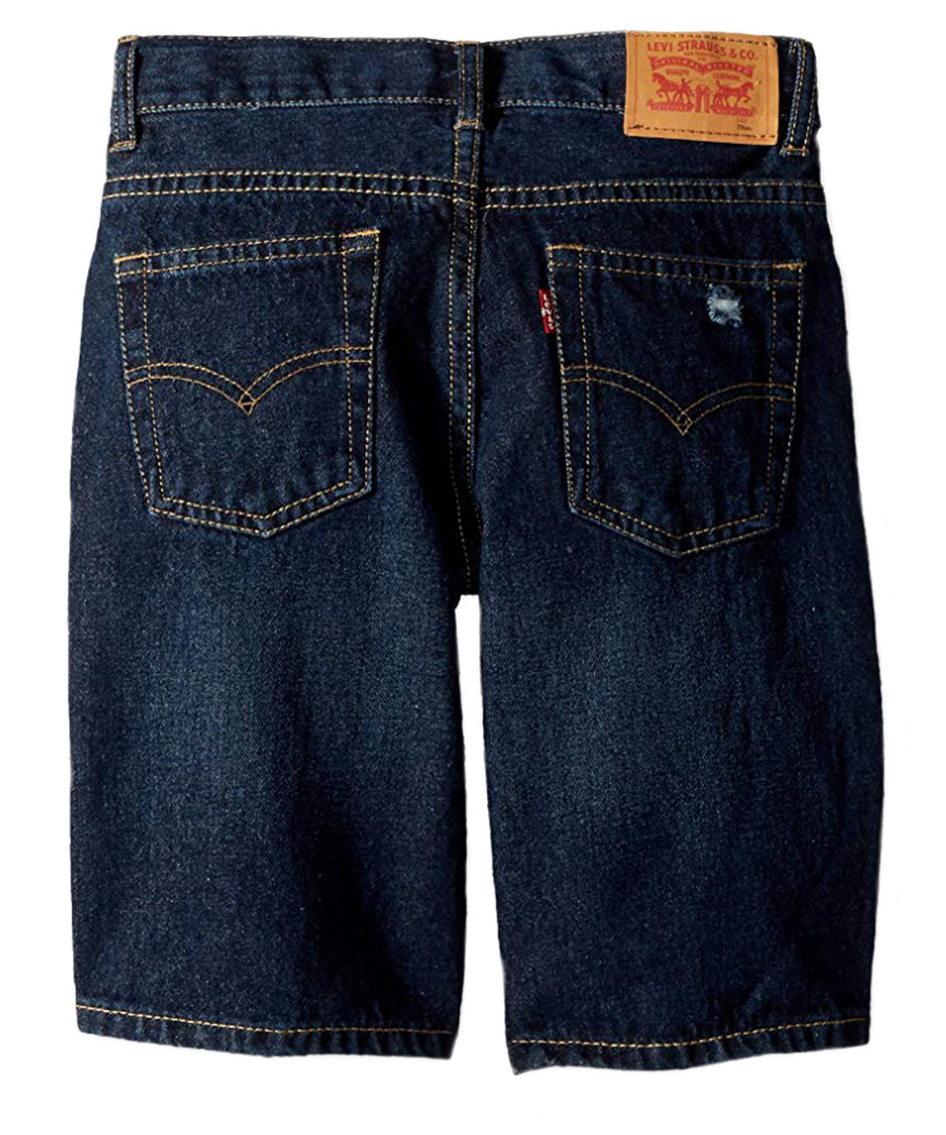 Boys' Levi 505 Regular Fit Jean Shorts - 16Reg 28W - Black Mountain Supply