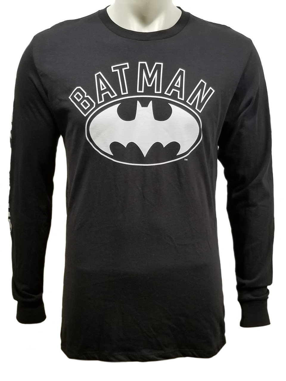 DC Comics Batman Logo Long Sleeve Shirt 