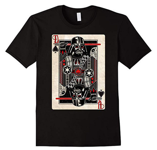 Men's Star Wars Darth Vader King Of Spades T-Shirt