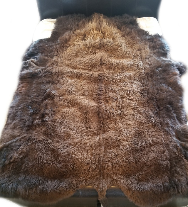 Premium large buffalo rug