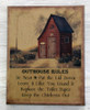 11X14 OUTHOUSE