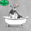 BATHING BERTHA 12X12