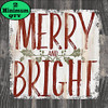 MERRY AND BRIGHT 8X8