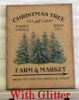 11X14 CHRISTMAS TREE FARM MKT