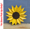 Lg Tin Hanging Sunflower