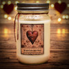 Valentine's Day Mason Jar Candle - 16 oz