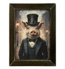 Pig In Suit 12X16