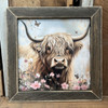 Floral Highland 12X12