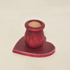 Heart Candle Cup- Red
