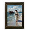 Jesus Walking by Water 12x16