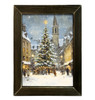 Christmas Town Square 12x16