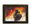 Fireman Rescue 12x16