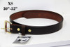 1 1/4 Econ. Belt Dark Brown- XS
