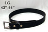 1 1/2" Plain Work Belt L Black
