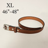 1 1/2 Plain Work Belt XL- Chestnut