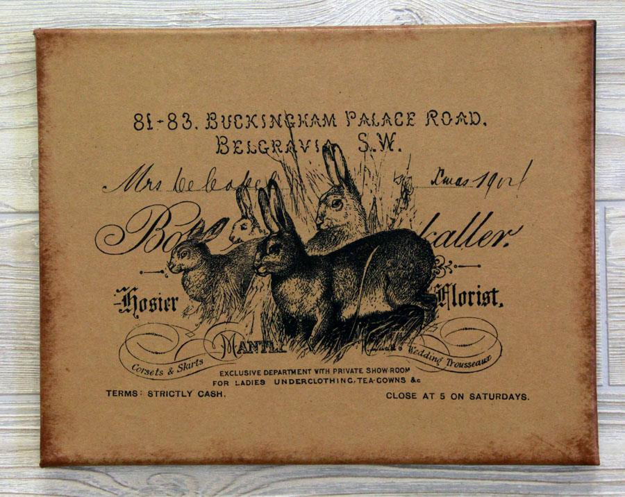 11X 14 BUCKINGHAM BUNNY