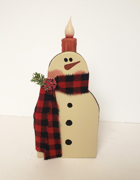 Snowman On Base/Candle