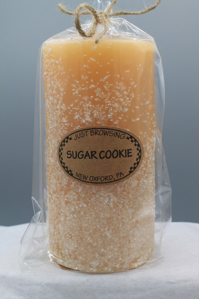 3x6 Pillar- Sugar Cookie