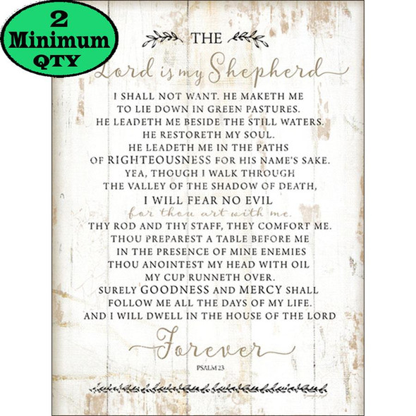 LORD'S PRAYER 12X18
