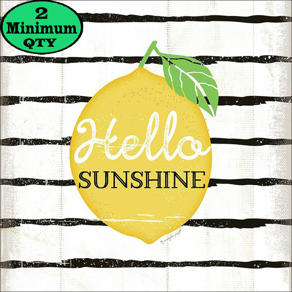 Lemon Sunshine 8X8