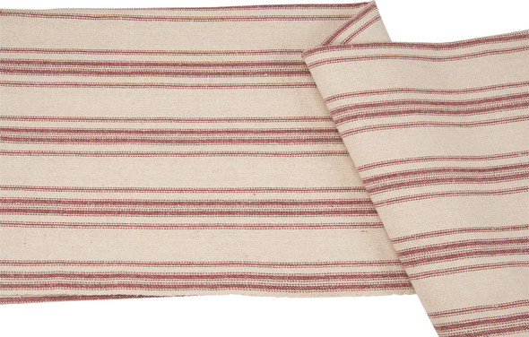 Cotton Dish Towel Stripe Red