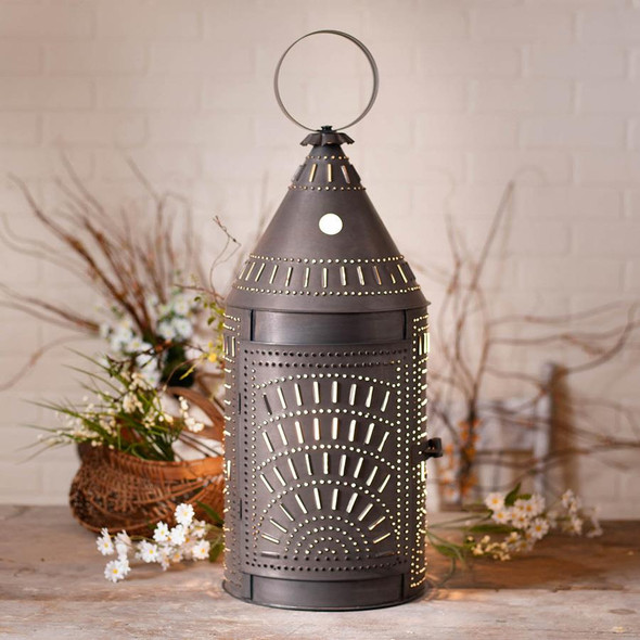 27" BLACKSMITH'S LANTERN W/CHISEL KB