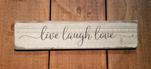 Live Love Laugh Script (BWS1145)