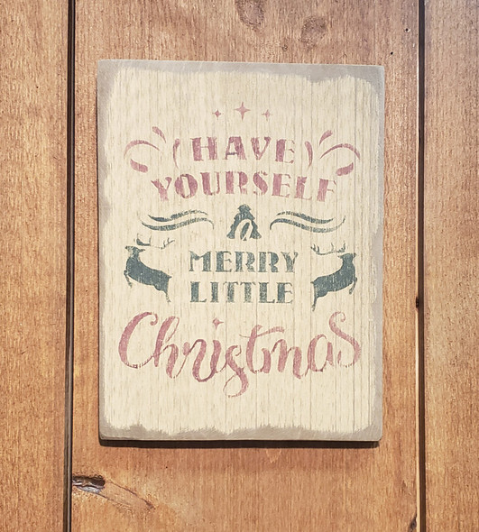 Have Yourself a Merry Little Christmas (12X9)