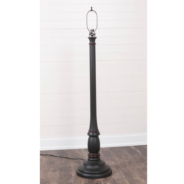 Brinton House Floor Lamp Base in Rustic Black