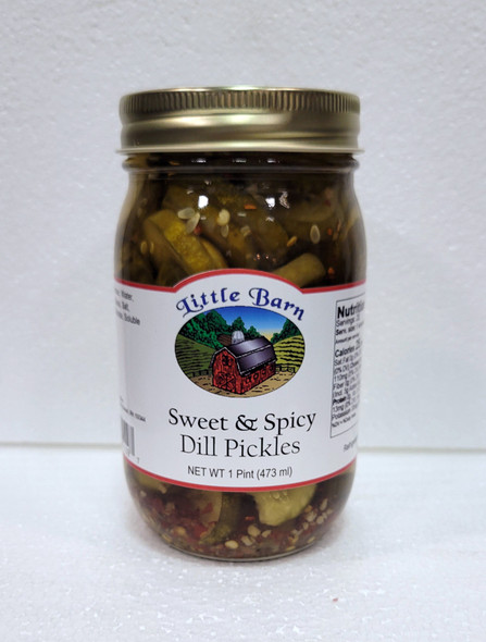 Sweet & Spicy Dill Pickles