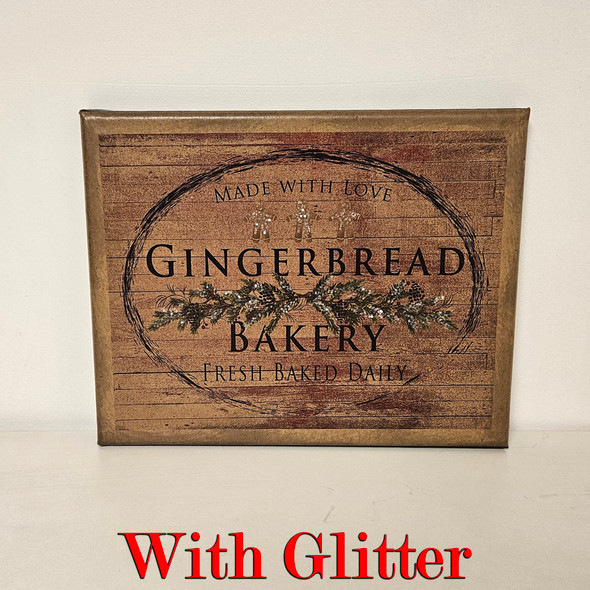 8X10 Gingerbread Bakery (VBD09A1791)