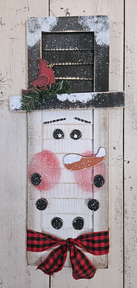 Snowman Shutter (BSC10219) Snowman Shutter (BSC10219)