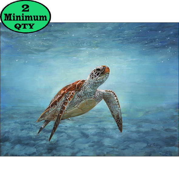 Sea Turtle 12x16