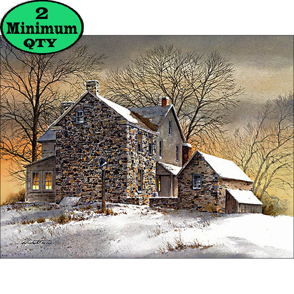 Morning Snow 12x16