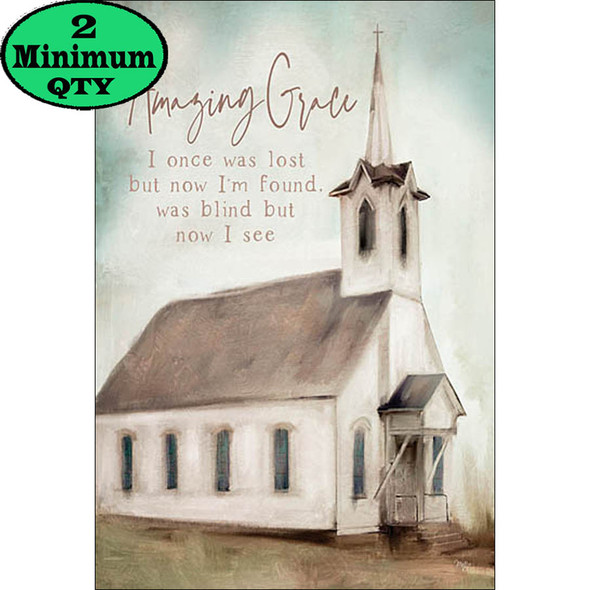 Amazing Grace Chruch 12x18