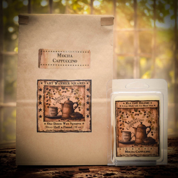 Mocha Cappuccino Mini Pack of 6 Tarts-2.4 oz