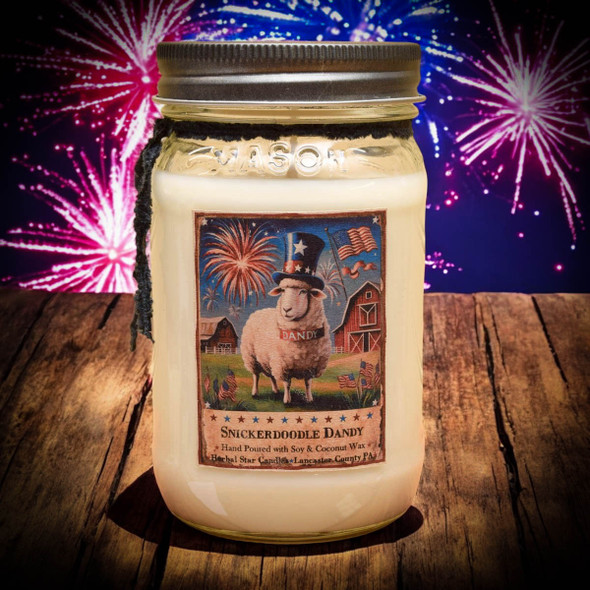 Snickerdoodle Dandy Jar Candle- 16oz