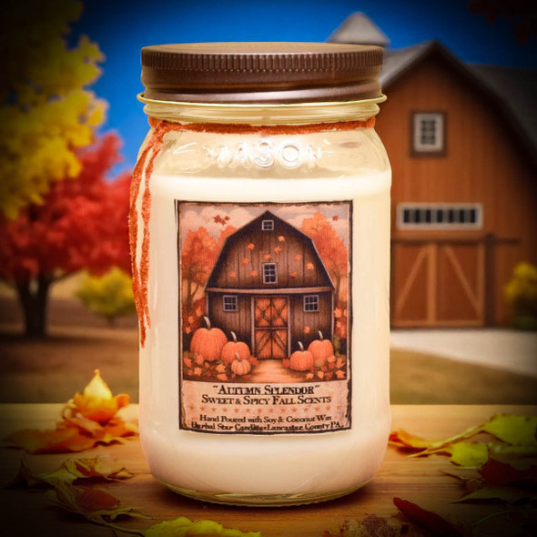 Autumn Splendor Jar Candle- 16oz