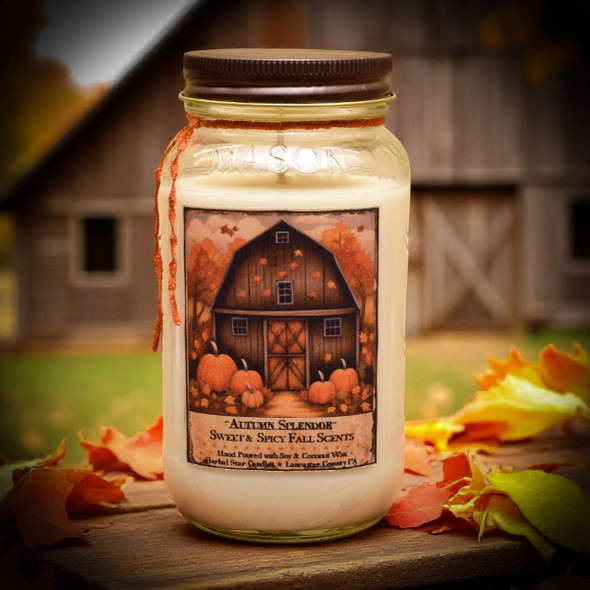 Autumn Splendor Jar Candle- 24oz