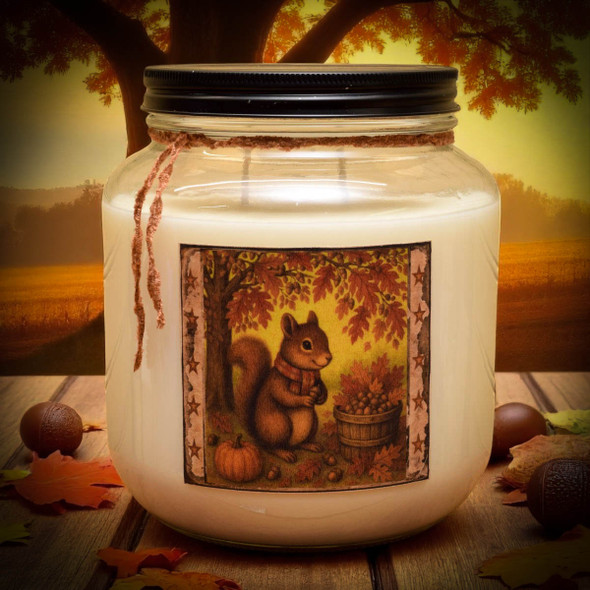 Praline Nut Cluster Jar Candle- 64oz